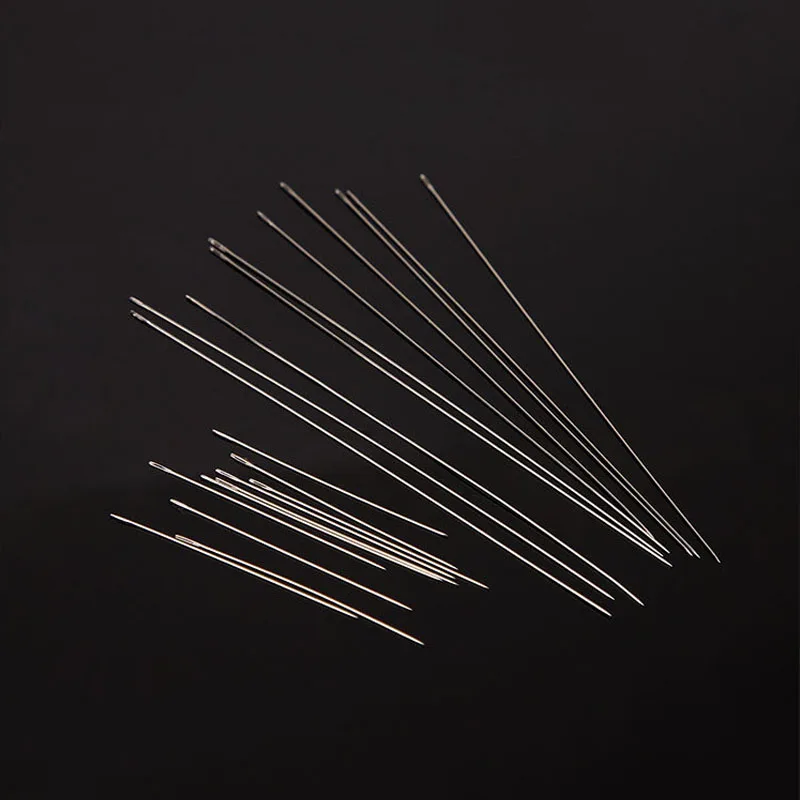 10Pcs 4/10cm Superfine Beaded Needle DIY Handmade Long String Cord Jewelry Making Tools Metal Pins Sewing Needles Accessories