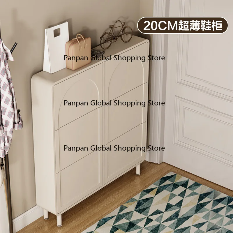 style ultra-thin shoe cabinet large multi-layer super large entrance cabinet tipping bucket shoe cabinet at home