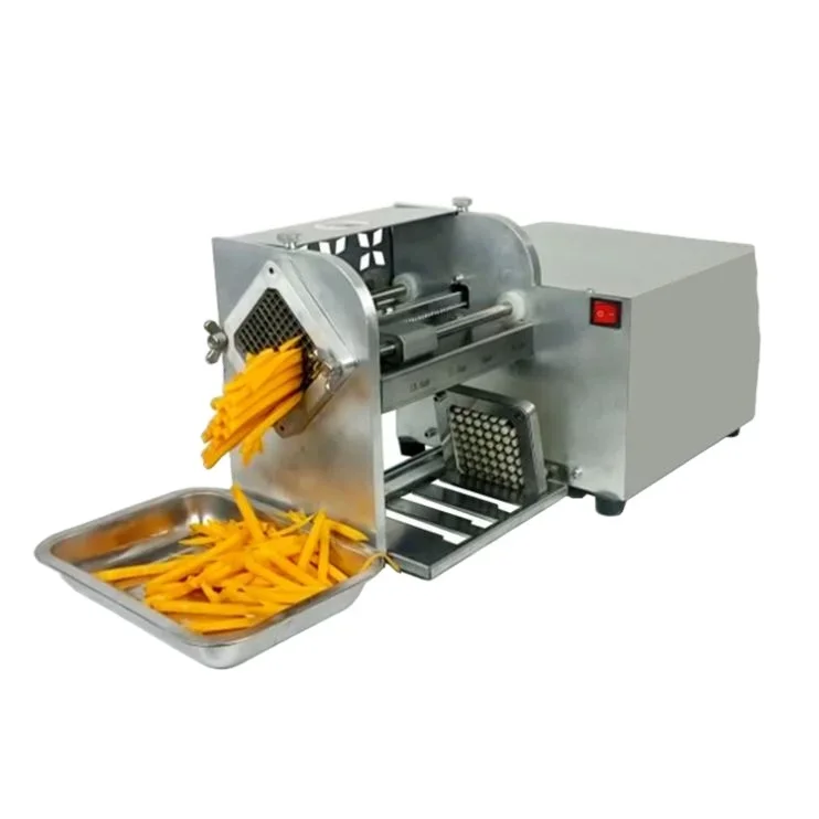 Chinese Supplier Cheap Price Mini Potato Chips French Fries Cutter Machine for Potato Cutting