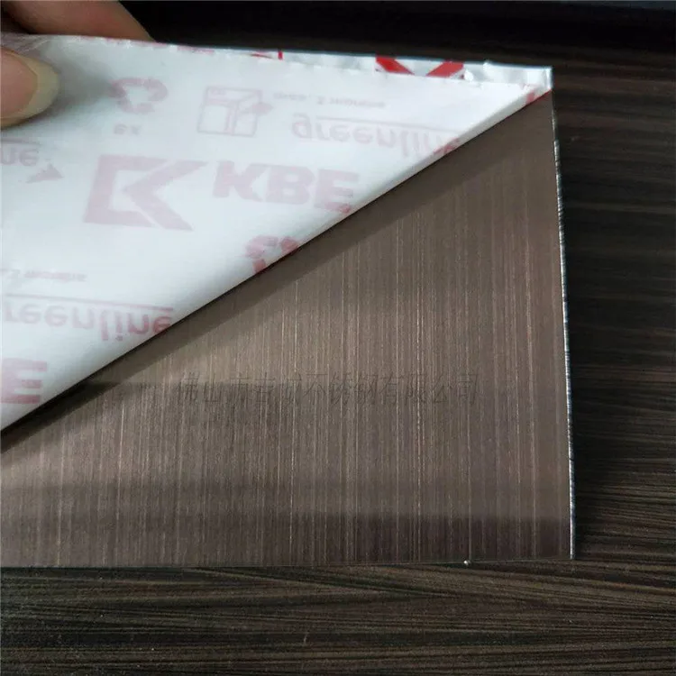 سطح مصقول رقم 4 201 304 304l 316 430 لوح من الفولاذ المقاوم للصدأ #5