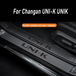 For Changan UNI-K UNIK 20-25 Car threshold strip leather protective strip scratch resistant and anti-collision door decoration