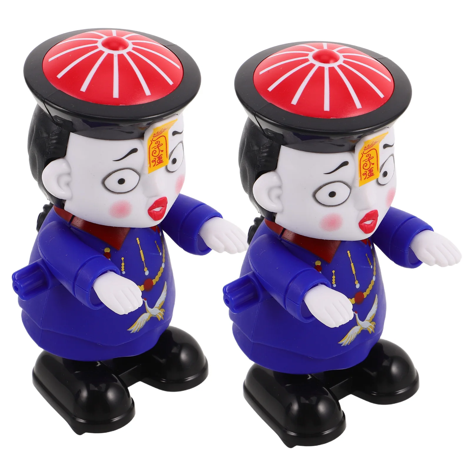 

2Pcs Zombie Jumping Clockwork Halloween Fun Party Favors Goodie Bag Stuffers Kids Birthday Classroom Prizes Halloween Toy