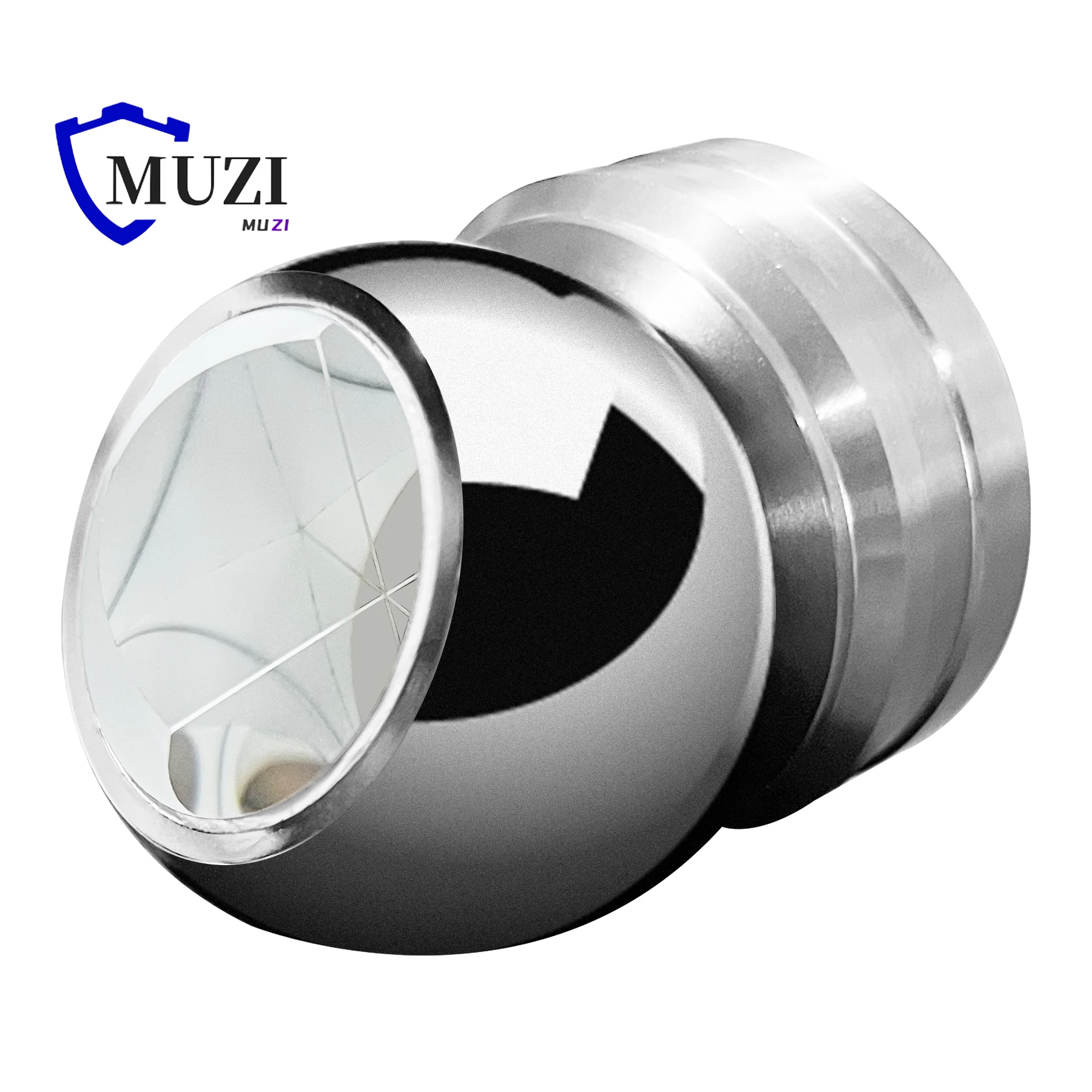 New Silver Coated Reflective Prism Diameter 38.1mm Mini Prism for Track and Trail Surveying Magnetic Mini Measuring Ball Prism