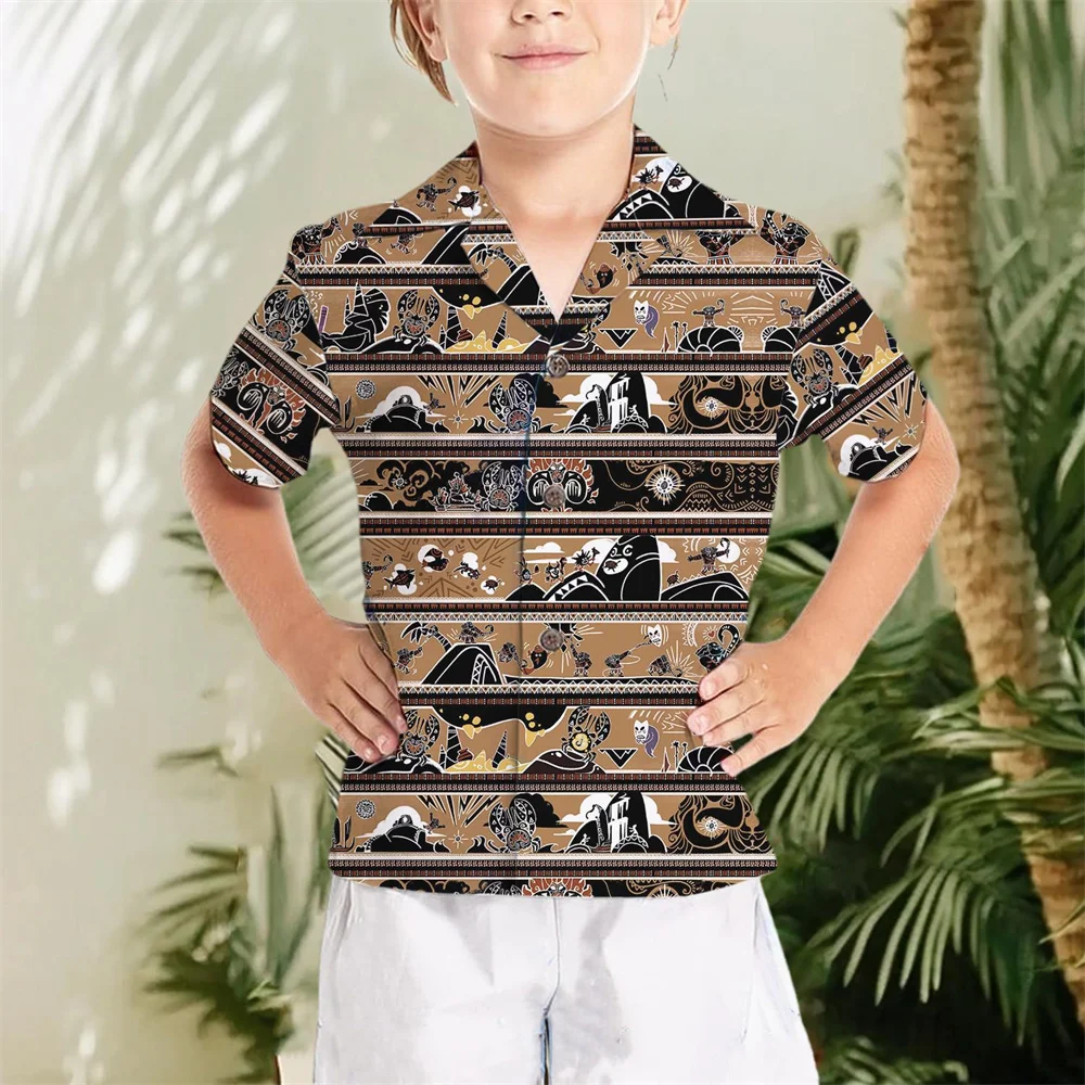 

Moana Hawaiian shirt, Moana button-down, Disney Moana shirt, princess outfit, Disneyland boys and girls trip vacation shirt