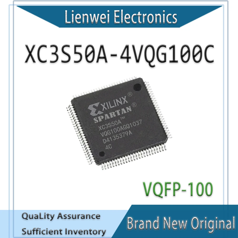 

100% New Original XC3S50A XC3S50A-4VQG100C IC Chipset VQFP-100