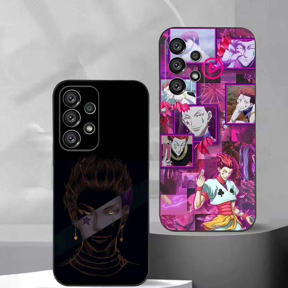 

Anime H-Hisoka M-Morow Phone Case For Samsung S25,S24,S21,S22,S23,S30,Ultra,S20,Plus,Fe,Lite,Note,10,9,5G Black Cover