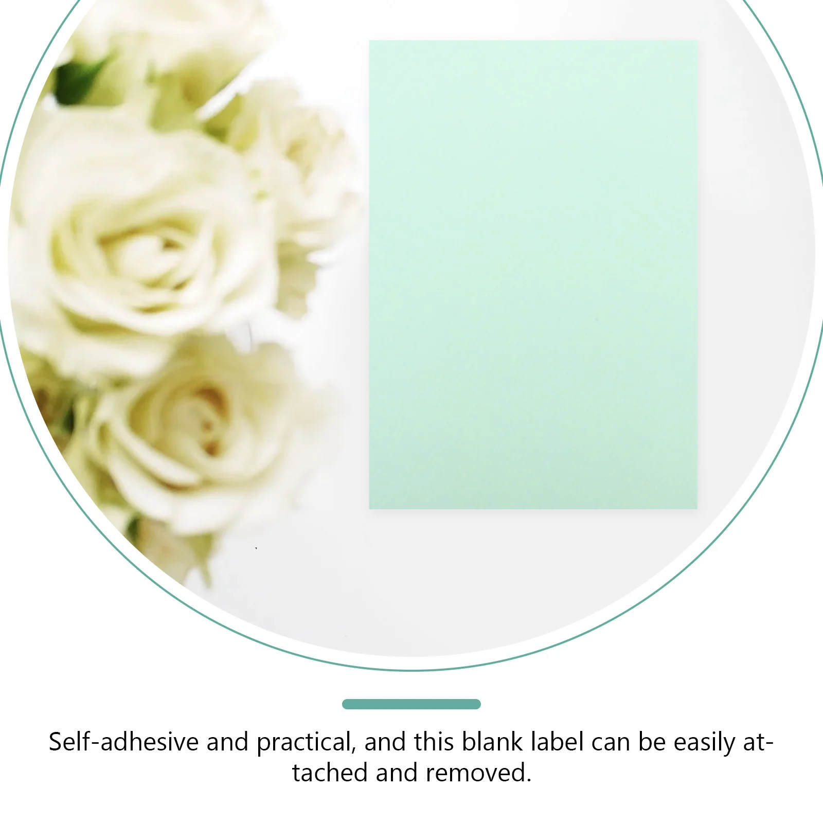 ملصق ورقي فارغ ملصقات لاصقة قابلة للطباعة لشحن العنوان مجلد أوراق ذاتية اللصق من مادة PVC المقاومة للتمزق