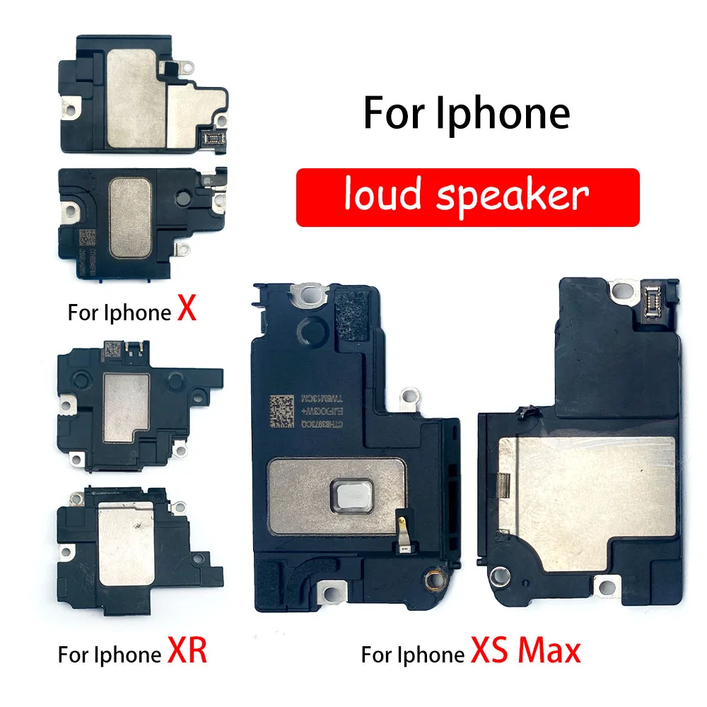 10Pcs\Lot Tested Well Loud Speaker Ringer For Iphone X XR XS Max Ringer Buzzer Flex Cable Replacement