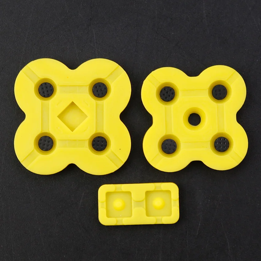 1ชุด9สี Conductive ยางซิลิโคน D-Pad D Pad L R ซ้ายและขวาสำหรับ NDSL/DSL DS Lite Controller ปุ่ม Repai