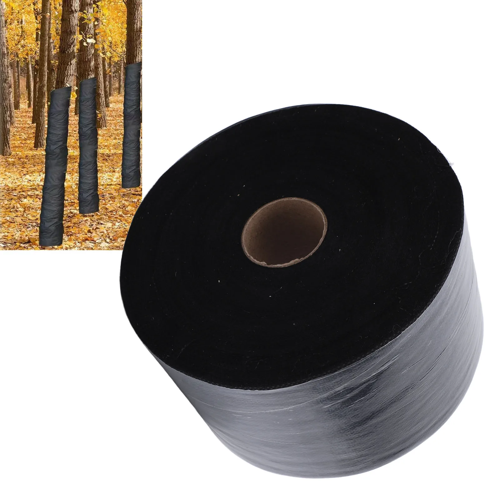 Tree Protector Wrap Black Widened Nonwoven Antifreeze Winter Proof Tree Trunk Guard For Keeping Warm