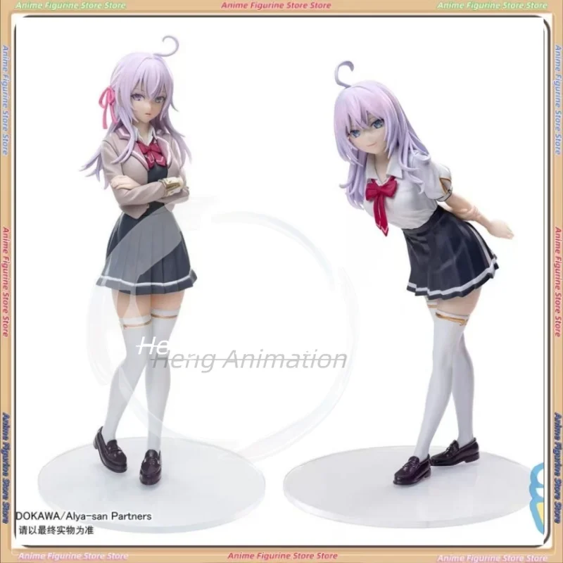 

В наличии SEGA Luminasta Alisa Michaiłowa Kujou Аниме Фигурка Игрушки Али Иногда скрывает ее чувствуется на русском языке Модель куклы из ПВХ