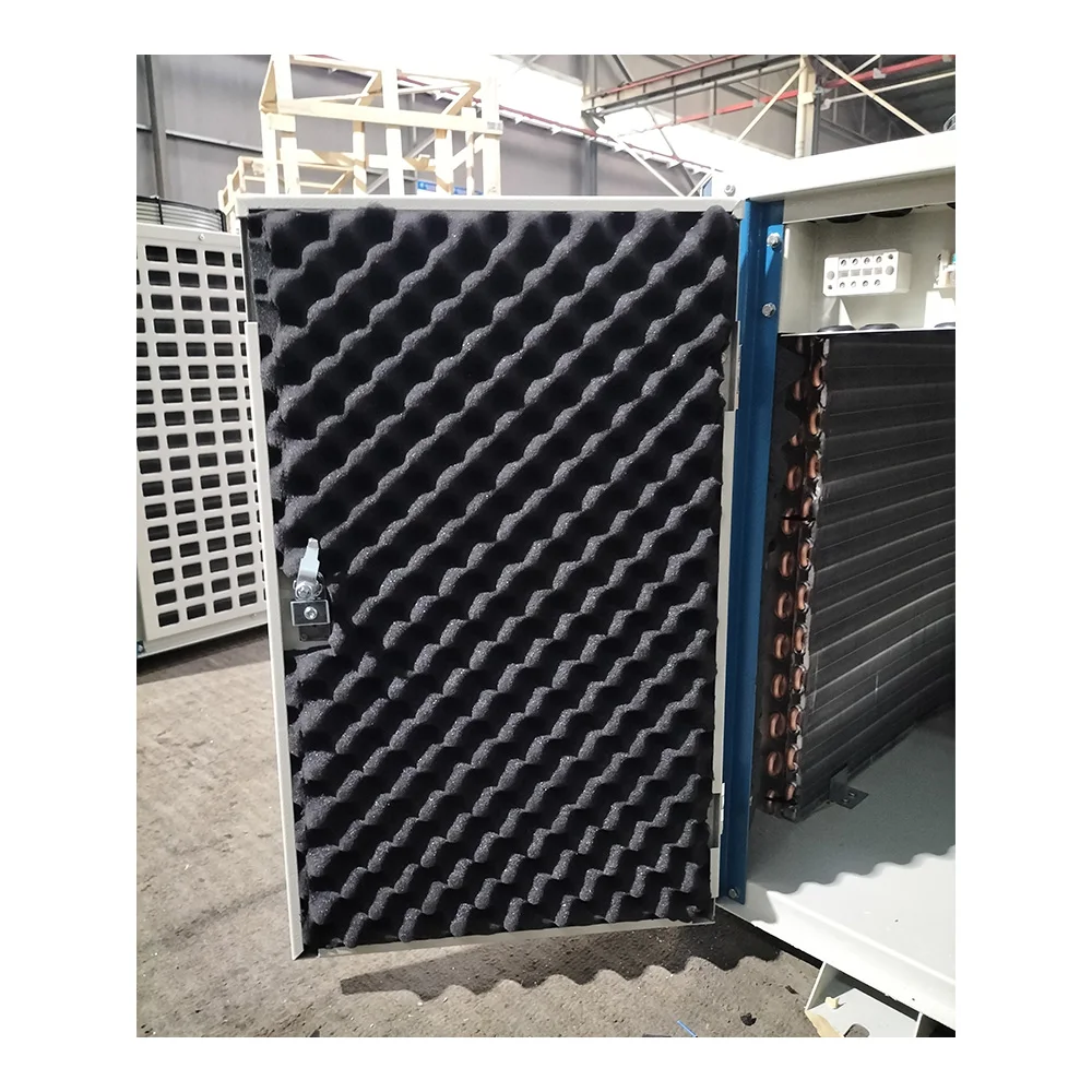 Condenser Assembly Forland Spiral Finned Condenser 30hp Compresor Condensing Unit