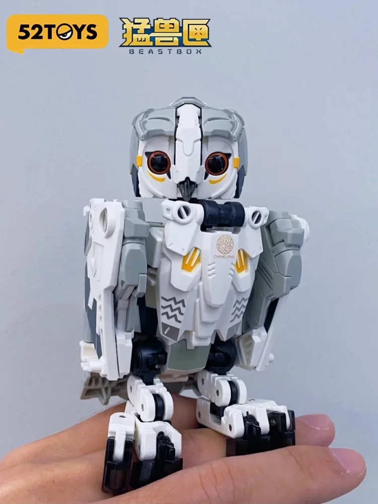 【Na Stanie 】 52toys Beast Box Chimelong Ośmiornica Dzikorowak Sowa Zabawka Transformująca się w Model Mobilny Modny Gadżet do Ręki