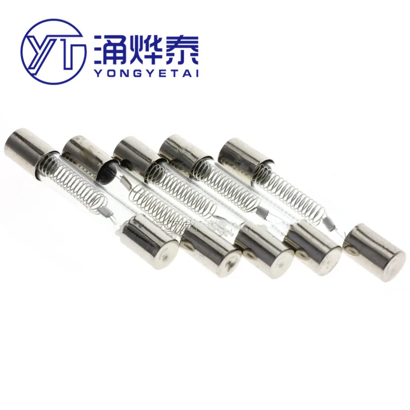 Yyt 5個5KV 0.6A 0.65A 0.7A 0.75A 0.8A 0.85A 0.9A 1A 6*40ミリメートル電子レンジ高圧ヒューズ特殊電子レンジヒューズ