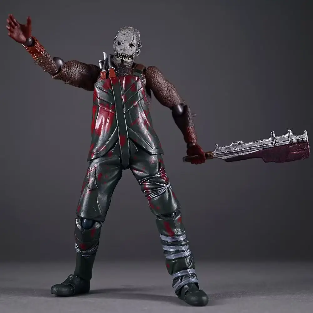 Dead By Daylight The Trapper Killer Articulated 135 Sammler-Actionfigur aus PVC für Spiele-Enthusiasten, Sammlerstück und Ausstellungsstück