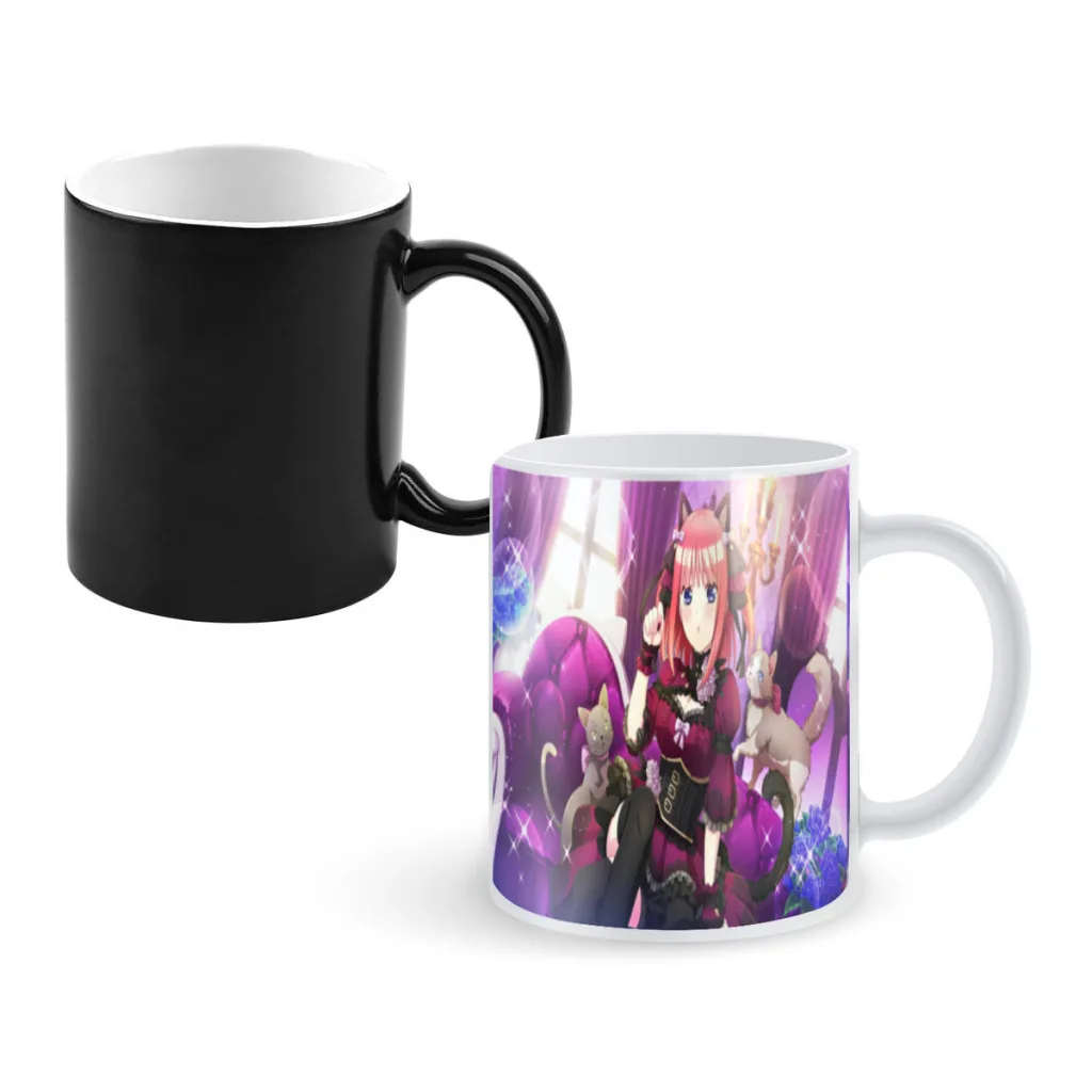 

The Quintessential Quintuplets Newest Design Coffee Mugs Heat Color Changing Milk Tea Cup For Birthday Gift