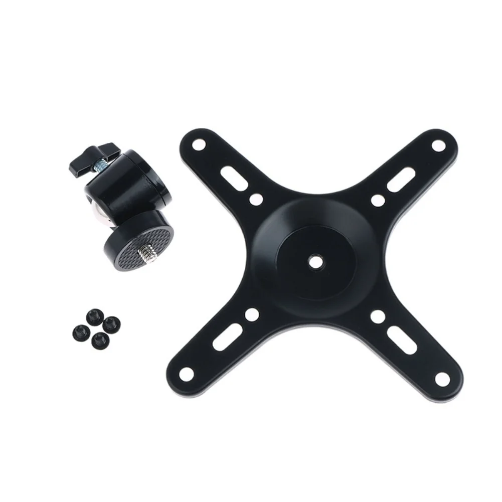 All-Metal For VESA Adapter Board Portable Monitor Mounting Bracket Plate For Gimbal Stand Computer Replacement Accessories