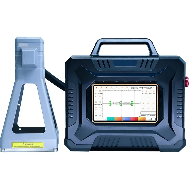 

New Deep engraving 20W 30W Small Handheld Portable Tire Fiber Marking Machine for Metal Non-Metal Surface marking