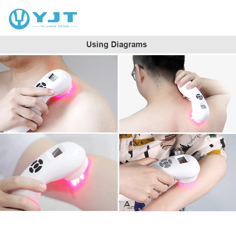 Handheld LLLT Laser For Arthritis Pain Relief Dual Wavelength Professional Red Light Equipment For Animal