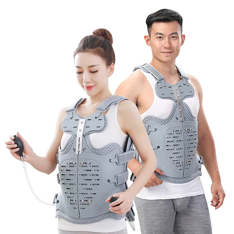 Bracket Thoracic Compression Fracture Support Adjustable Inflatable Thoracolumbar Orthosis Lumbar Spine After Fixation Brace