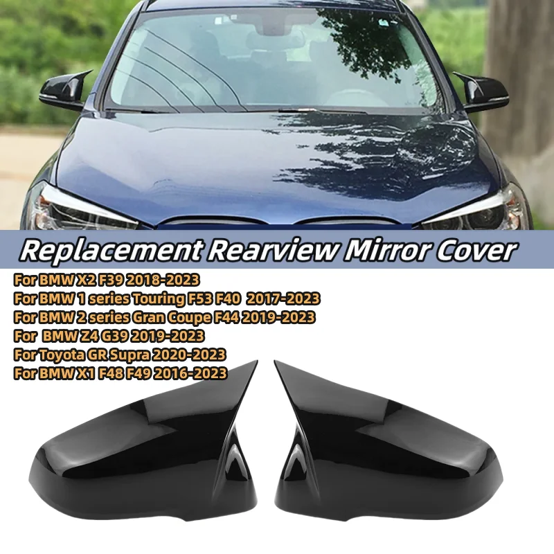 

For BMW F44 Active F40 X1 F52 F48 F49 F39 X2 2series F45 F46 Z4 G29 Car Side RearView Mirror Cover Replacement Mirror Cap