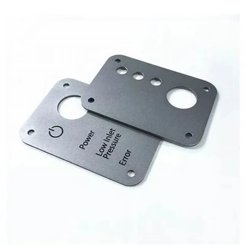 

Factory Custom Logo Metal Nameplates Laser Cutting Automatic PartsTags Printing Etching Laser Carving Metal Nameplates
