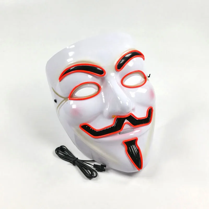 Vendetta LED Mask Movie Theme  - Led Purge Mask Halloween review and price