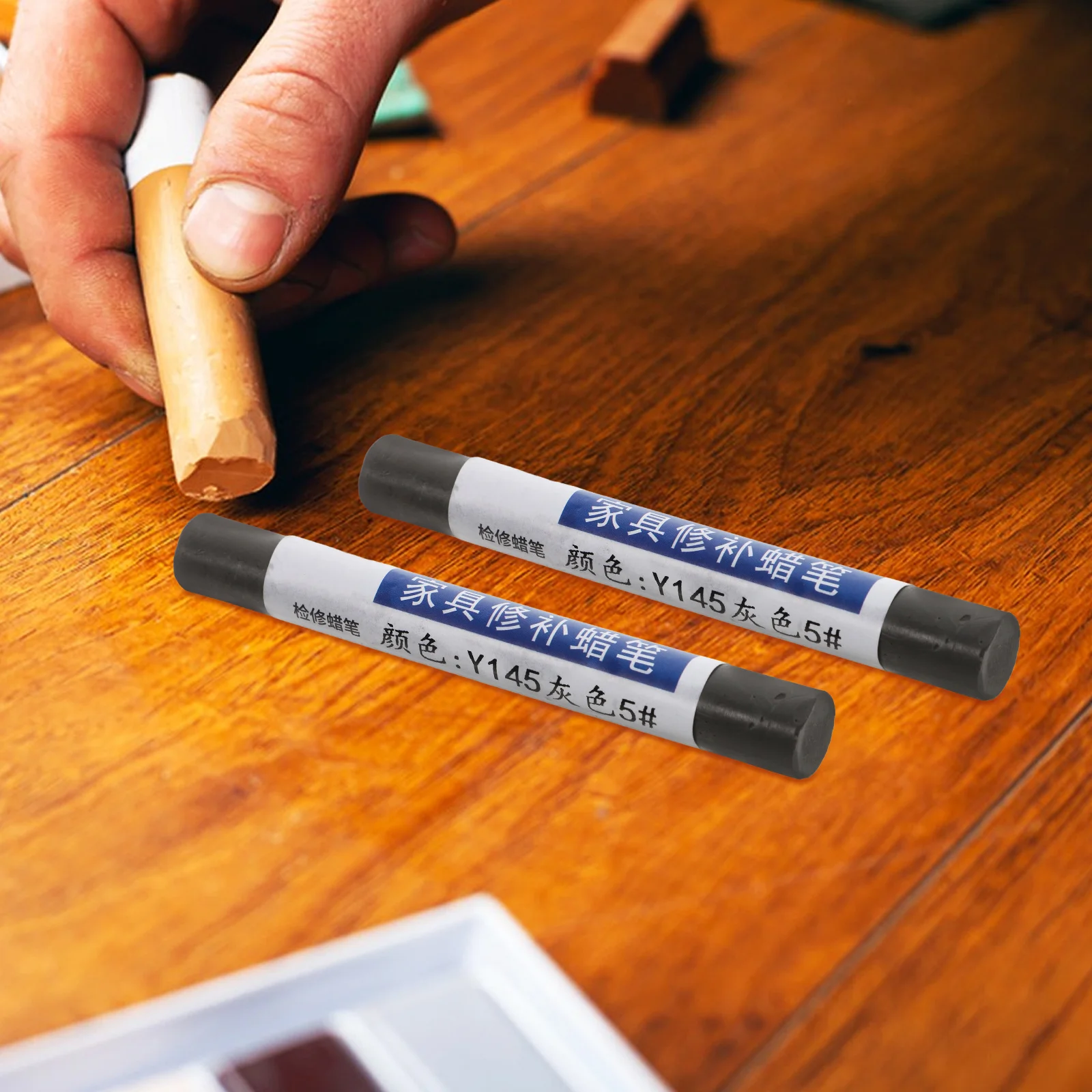 3 قطعة علامات إصلاح الأثاث خدش ثقب الأظافر حشو الخشب وصمة عار الطباشير للأرضيات الجداول مكاتب المعجون