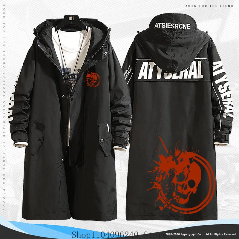 أزياء دانغانرونا ليون كواتا التأثيرية، سترة معطف طويلة كاجوال رائعة للجنسين