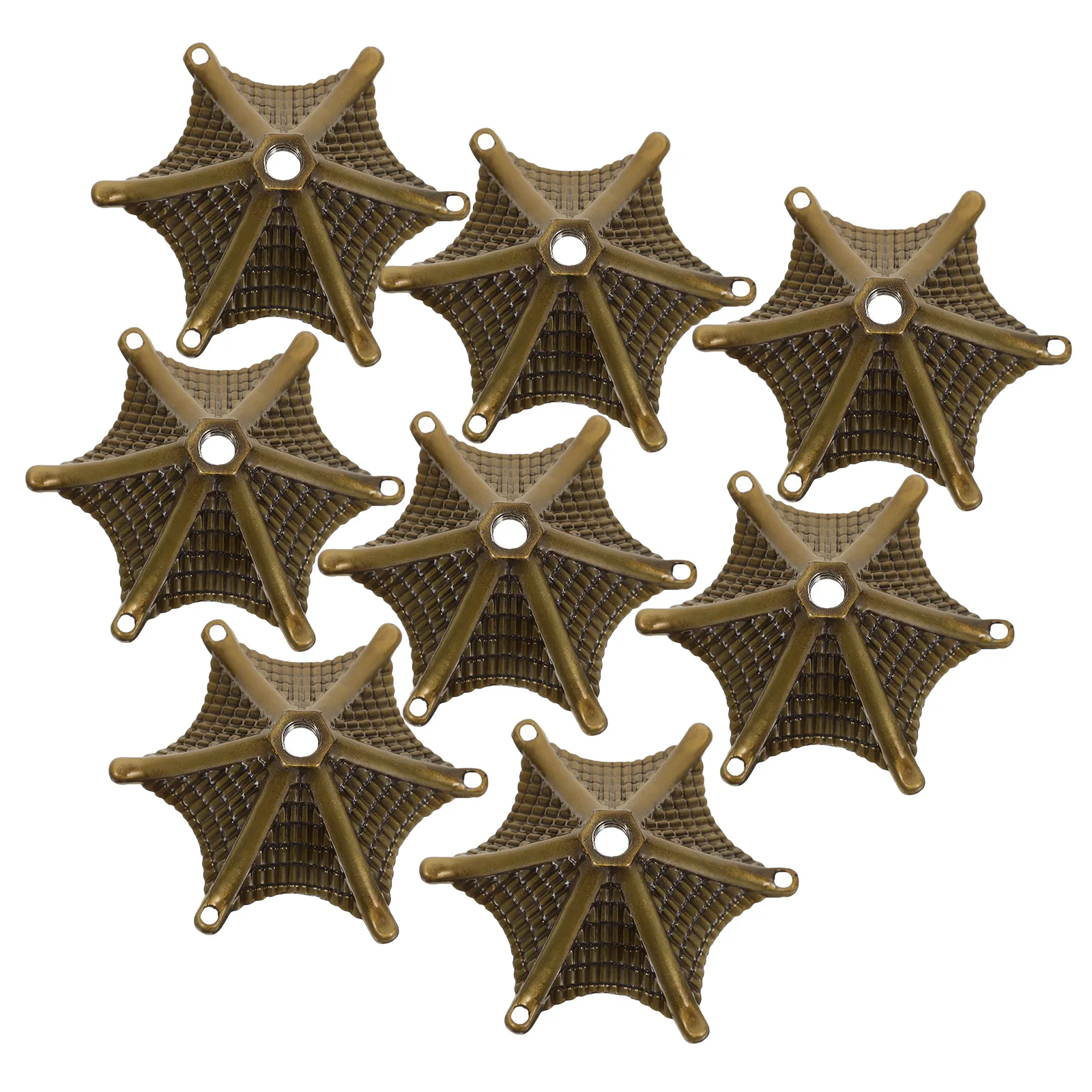 8 قطعة سبائك الزنك الرياح الرنين قبعات الانتهاء دائم مقاومة للصدأ حديقة فناء ديكور في الهواء الطلق الرياح الدقات القبعات العالية