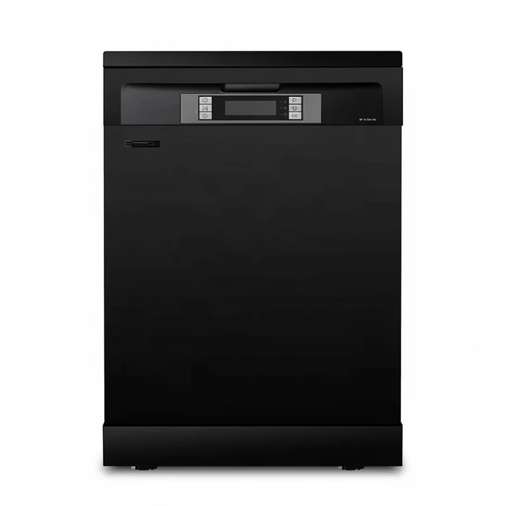 Portable Dishwasher, 304 Stainless Steel Compact Tabletop Dishwasher, 12 Place Setting Freestanding Dishwasher for Household Use