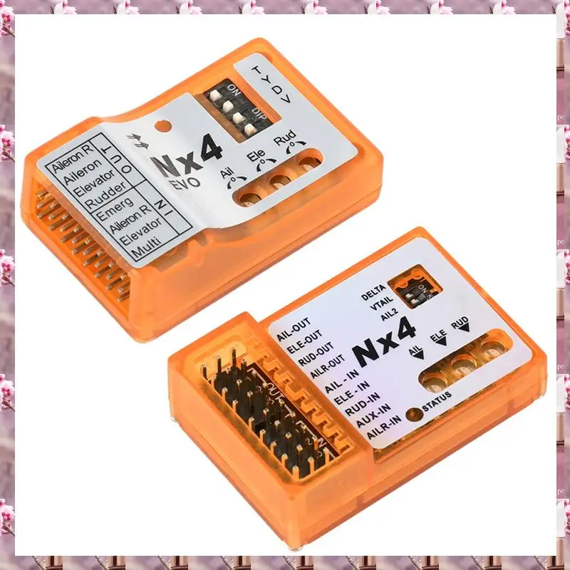 2025 NX4 PRO/EVO Flight Controller 3D Flight Gyroscope Balance For Fixed-Wing Aircraft Support Rate/Hold/Gyro Off Mode B,NX4 PRO