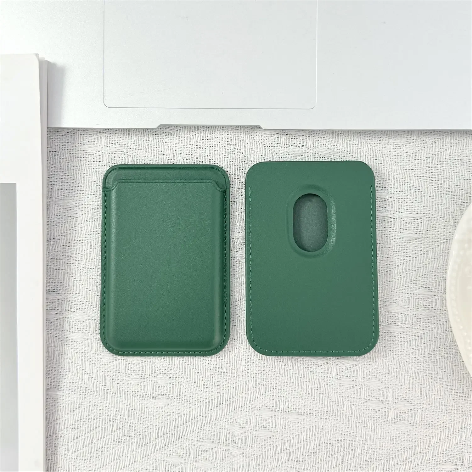 Kartenhalter-Brieftaschen-Ledertasche für iPhone 13, 14, 15, 16, 17, Pro Max Plus, starke magnetische Magsafe-Brieftaschen-Hintertaschenabdeckungen – Detail 9