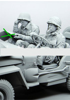 1:16 Resin Figure Model Kit Unassambled  Unpainted 16445(NO MAP NO BASE)