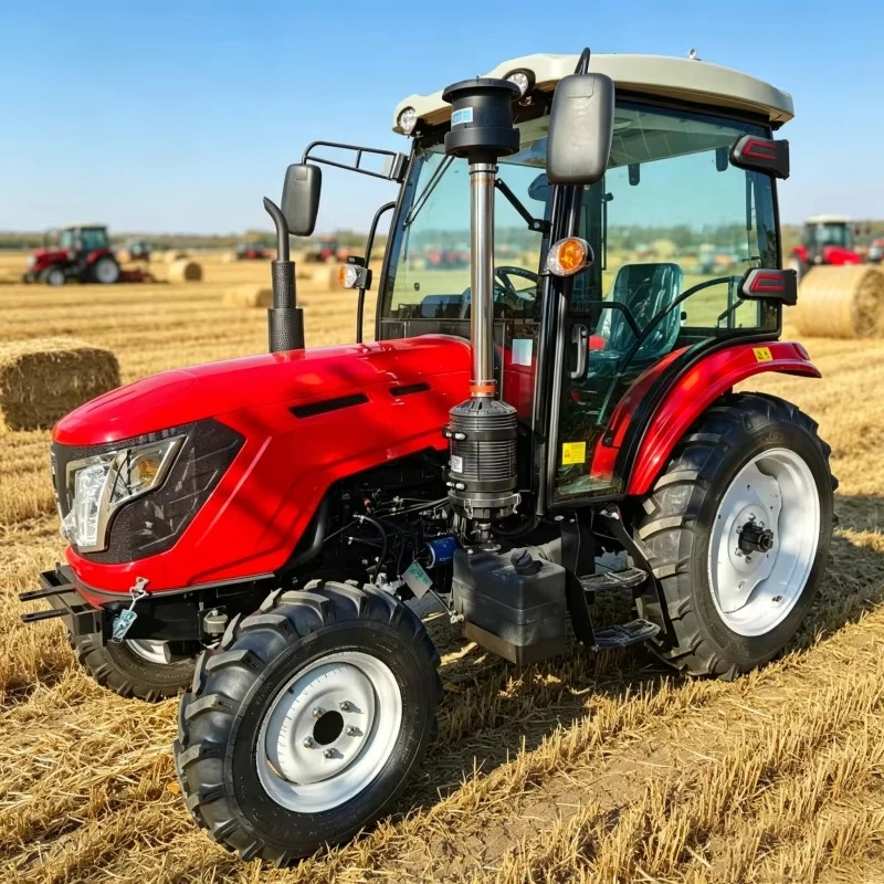 Agricultural Farm Tractor 70HP 4WD/2WD  Medium Tractor Factory Direct Sale for Family Farm