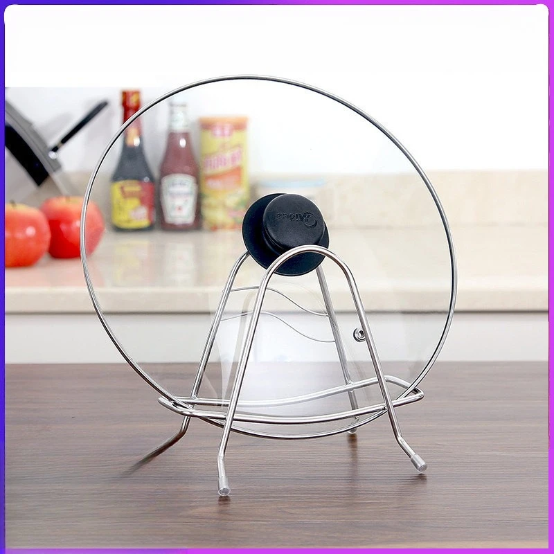 Stainless Steel Cutting Board Rack Household Lid Rack Sitting Kitchen Chopping Board