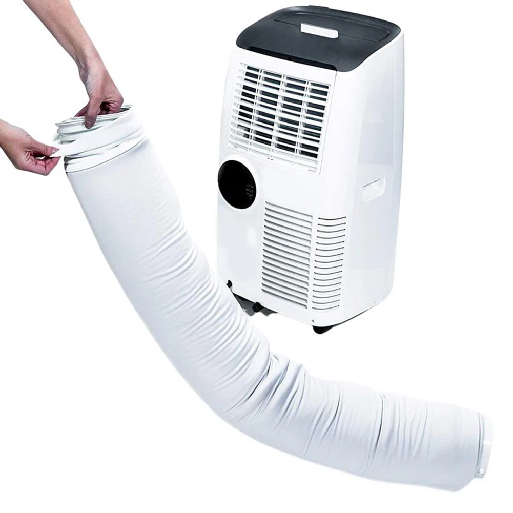 For Air Conditioner Maintenance 193*15cm Insulated AC Cover Energy Efficient Hose Sleeve Block Direct Sunlight