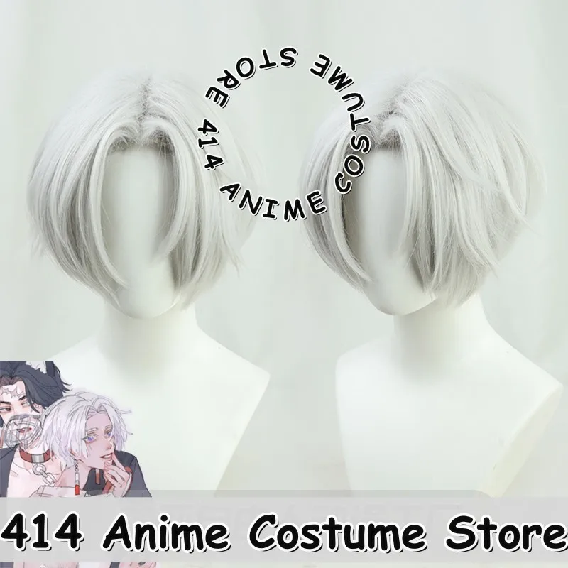 

Game & Anime Kurokawa Izana Cosplay Wig Tokyo Revengers Tenjiku First Gen Boss Heat-Resistant Fiber Synthetic Hair