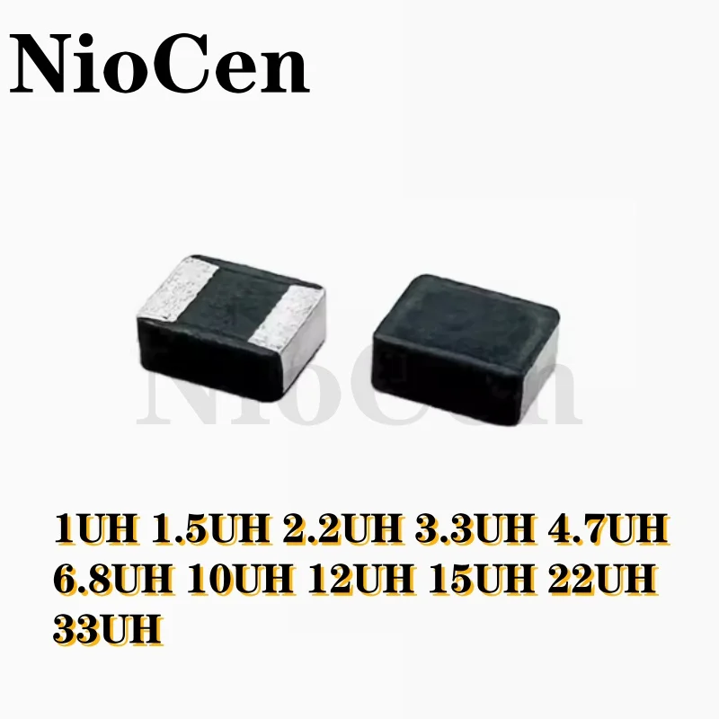 （50pcs）NR3015 Magnetic Shielded Power Inductor 1UH 1.5UH 2.2UH 3.3UH 4.7UH 6.8UH 10UH 12UH 15UH 22UH 33UH Patch Magnet