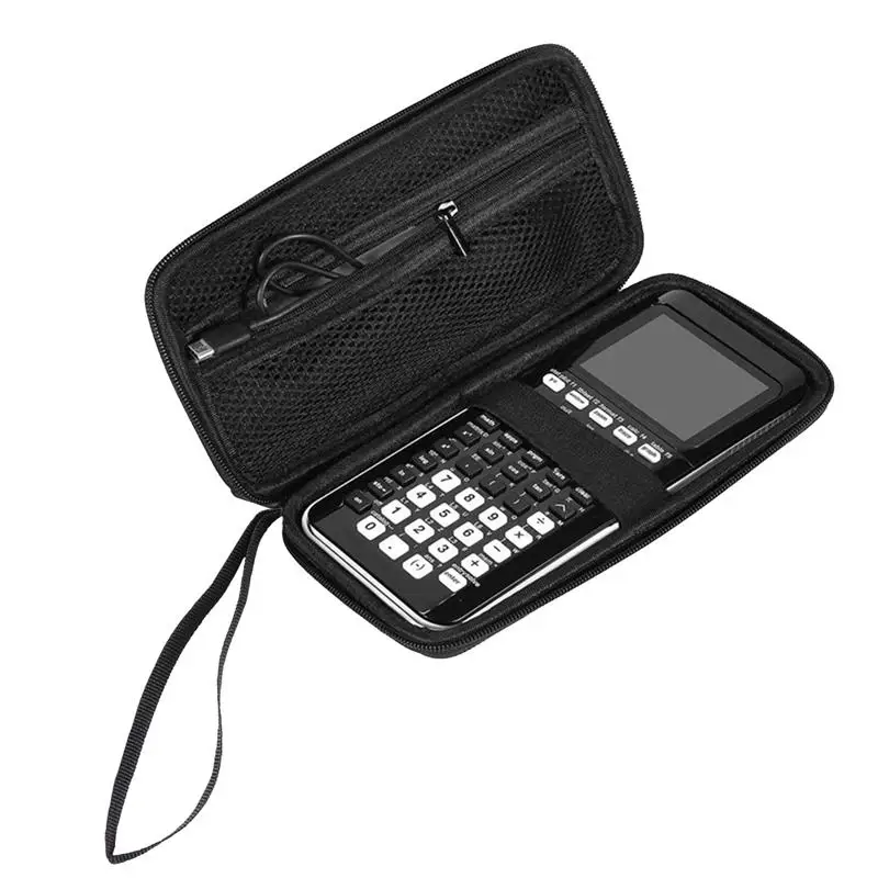 Imagem -03 - Grafando Calculadora Dura Transportando Case de Armazenamento de Viagem Bolsa Caixa de Armazenamento Bolsa de Proteção Case para A30 Ti83 Plus Ti94 Mais ce