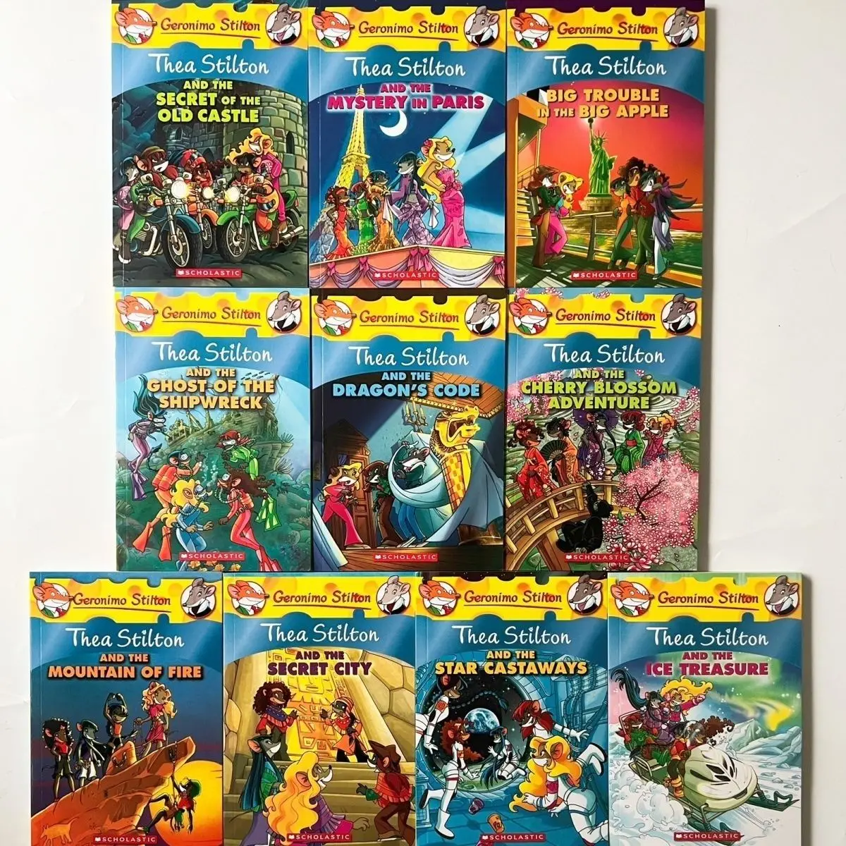 volumes de rato ingles reporter feminino geronimo stilton thea stilton historia livros para criancas ingles idades 812 anos de idade 10 01