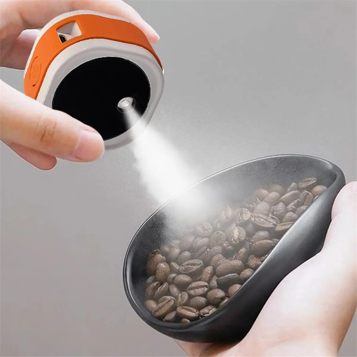 (A61K) Coffee Bean Atomizer,20ml Anti-Static Automatic Spray Bottle,Espresso Machine Accessories,Coffee Lover Gift