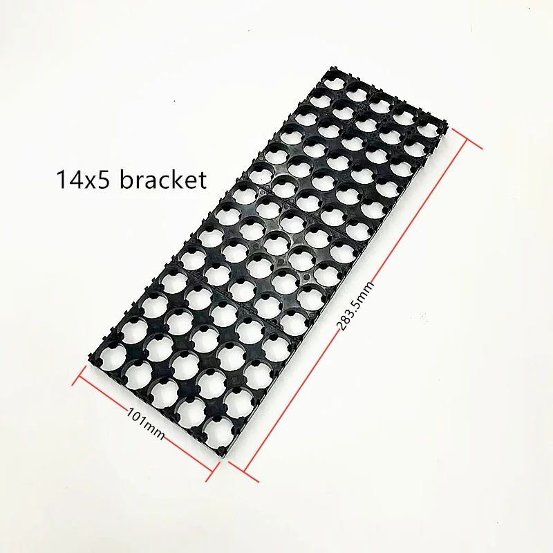 18650 Splicing Bracket 14 Series  Combination Bracket Lithium Battery Pack Fixed Splicing Bracket 18.4MM