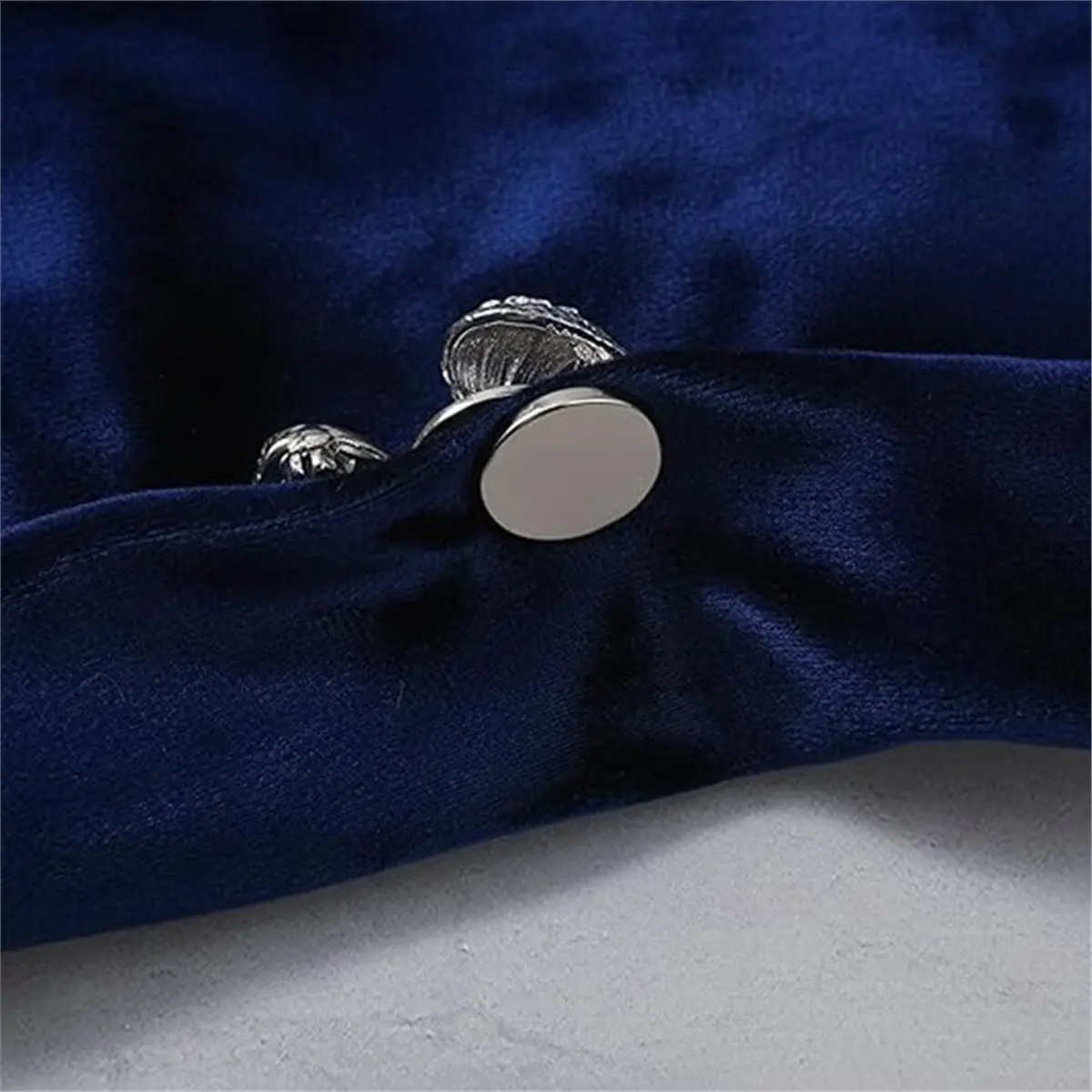 A013 6 Pairs Mini Magnetic Pin Brooch Converters Magnetic Clasps Pins Brooch Holder Converter for Hijab Scarf Shawls Thin
