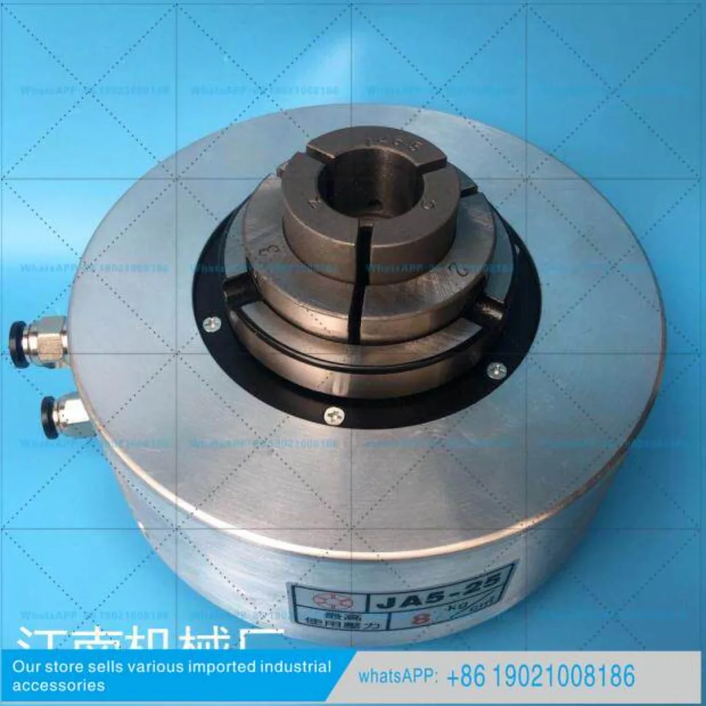 Front pneumatic rotary hollow chuck chuck hydraulic laser cutting JA5-25JA7-40 numerical control instrument lathe