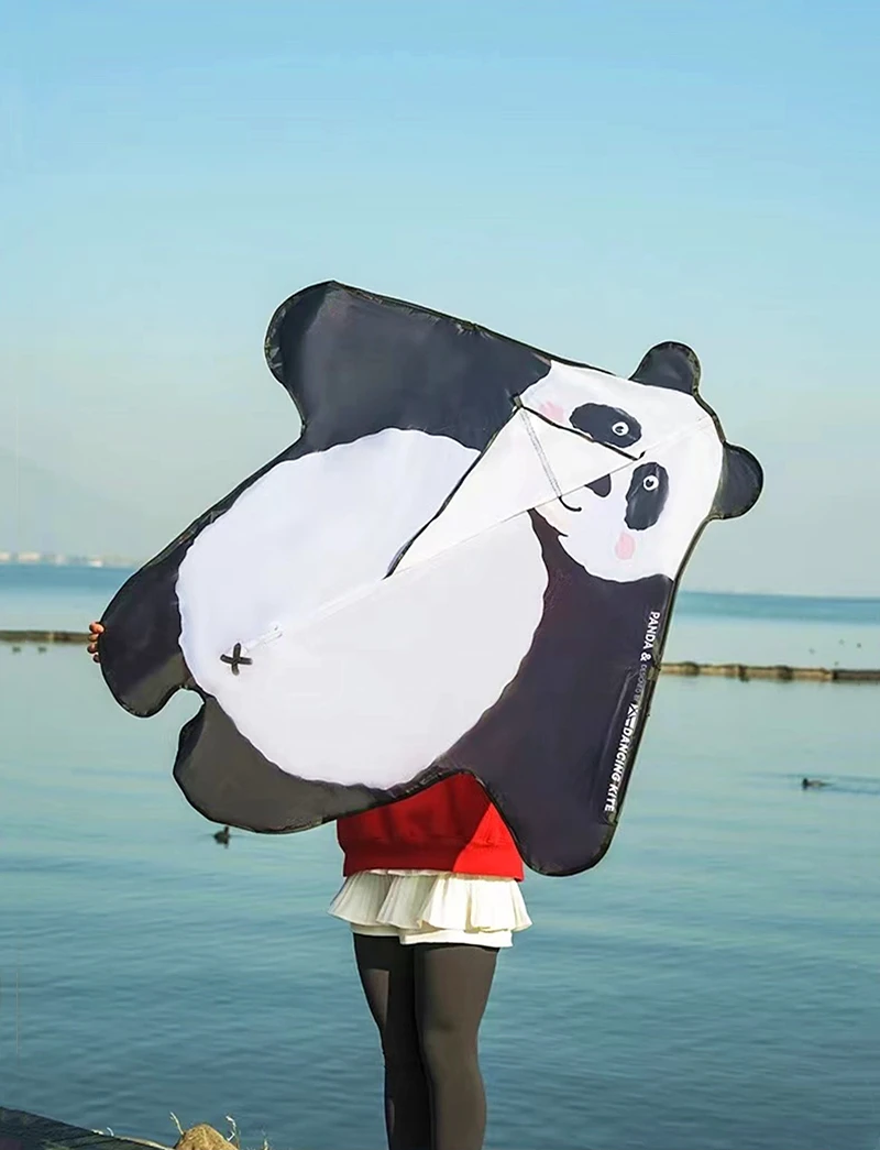 Cartoon pinguïn panda vlieger speelgoed sport grote vliegers voor kinderen professionele vliegeren vlieger mooie volwassen pop buitenspelletjes plezier