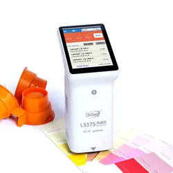 Handheld LS175 45°/0° Illumination geometry colorimeter with large 20mm measuring aperture 3.5-inch Touch Screen Color Checker