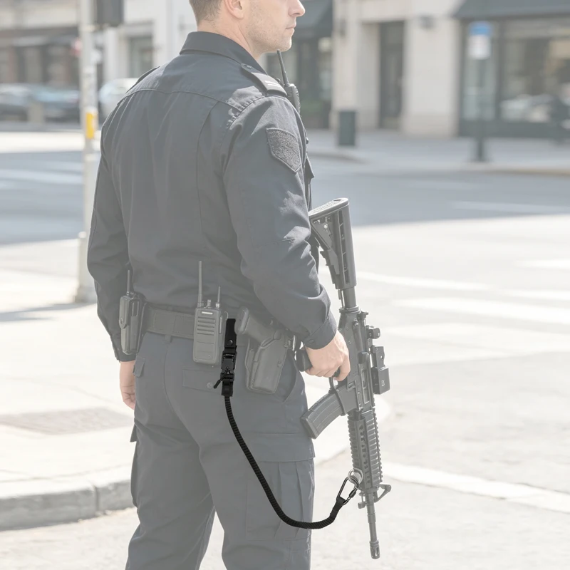 Outdoor Taktische Multifunktions-Antiverlust-Hosenschlaufen, Rucksack-Zubehör im Techwear-Stil, Schnellverschluss-Sicherheitsseil, Taschenriemen – Detail 15