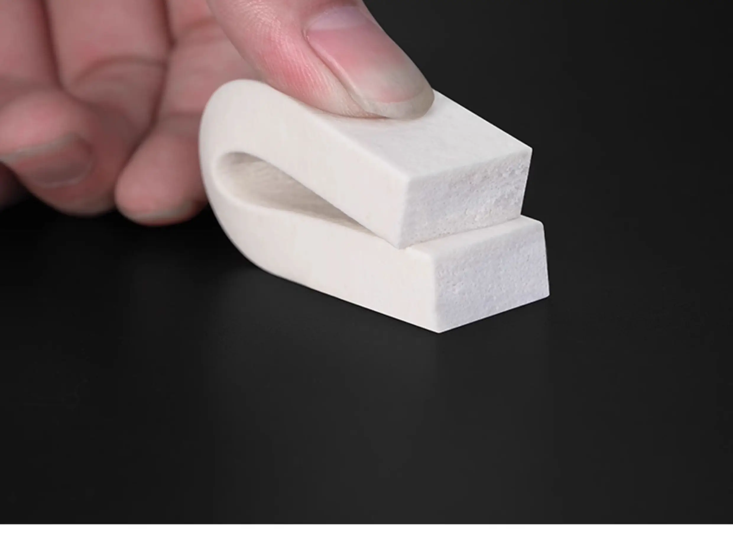 White Silicone Foam Strip Flexible Sponge Square Bar High Temperature Anti‑Slip Freeze‑Resistant Elastic Sealing Rubber Gasket