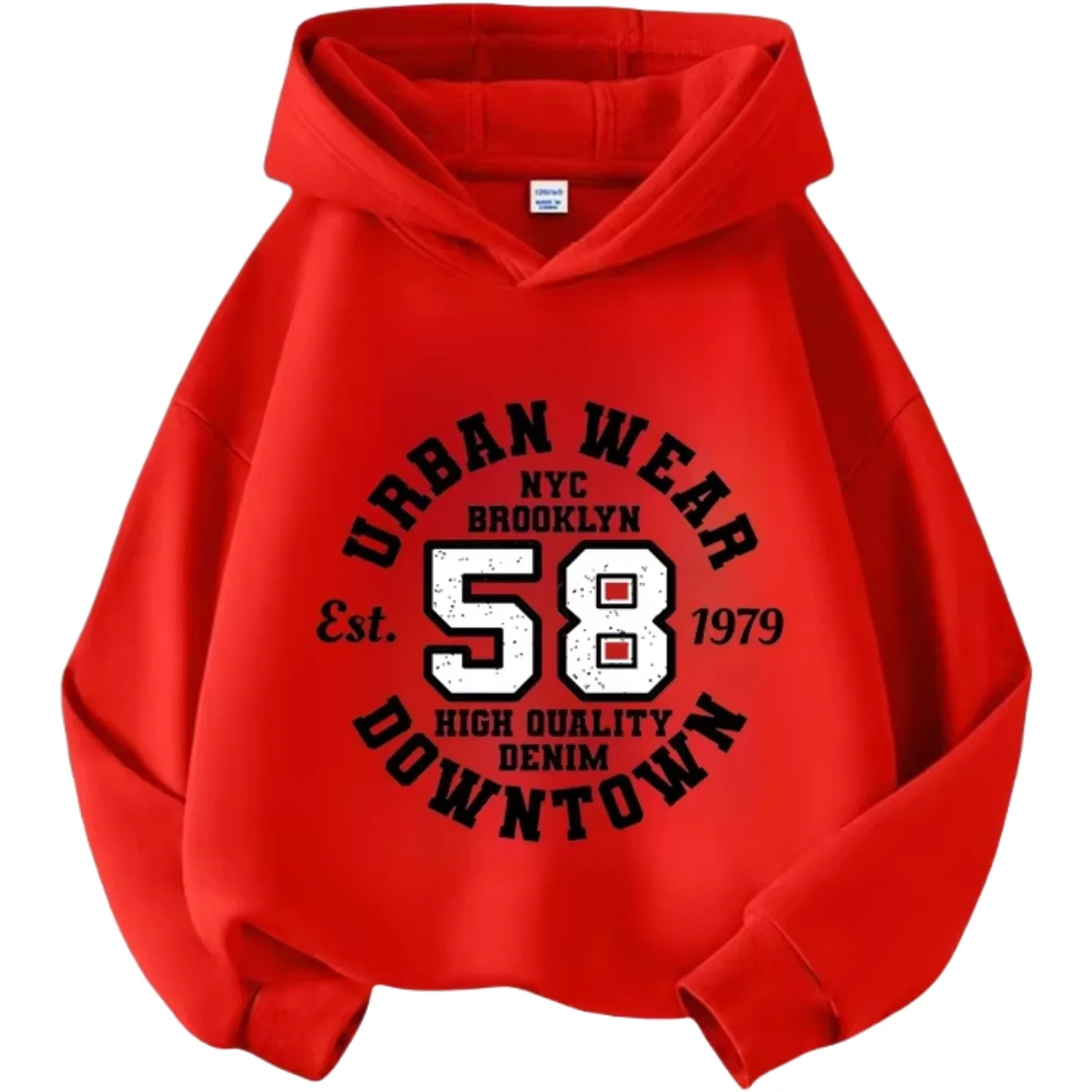 

Осенне-зимняя одежда, спортивная рубашка для мальчиков, повседневный топ для девочек с мультяшным принтом, новинка 2025, винтажная цифровая детская толстовка с капюшоном